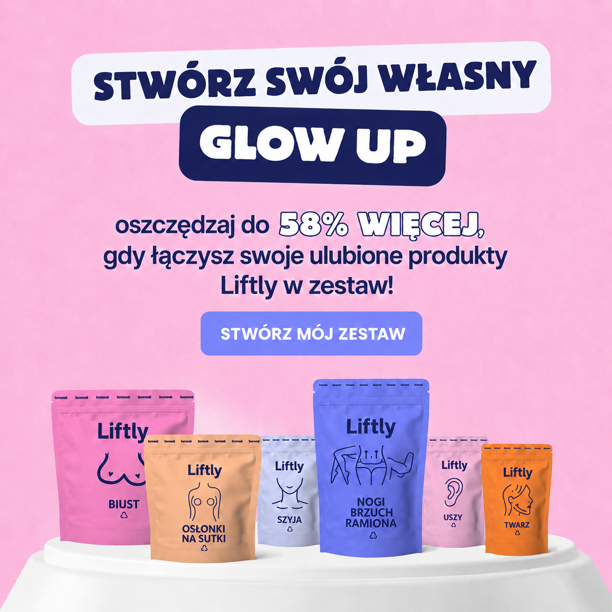 Stwórz swój własny zestaw Liftly